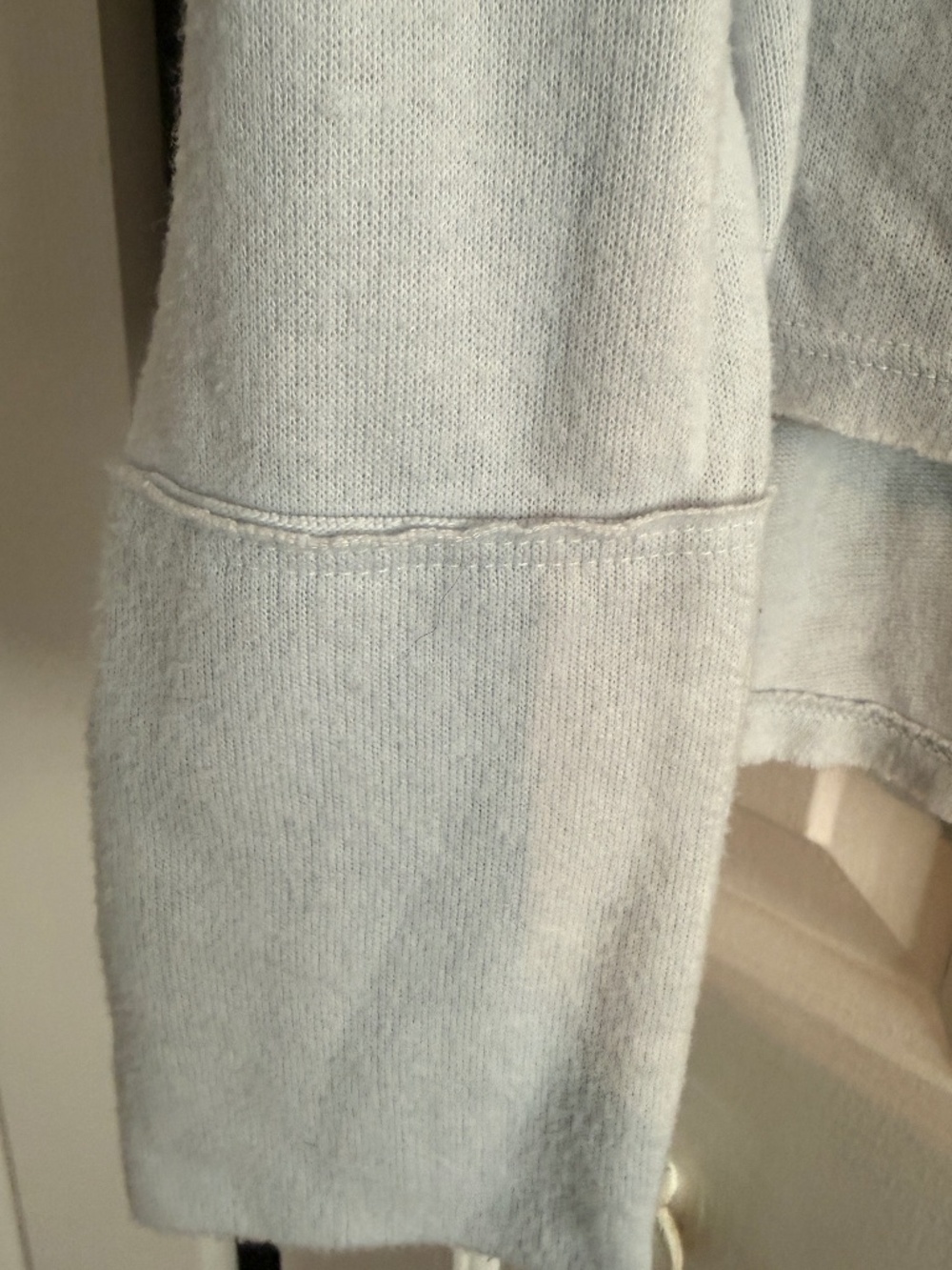 We The Free Pale Blue Oversized Cowl Neck Sweatshirt |‎ Boho Lounge Top | Medium - Picture 6 of 10